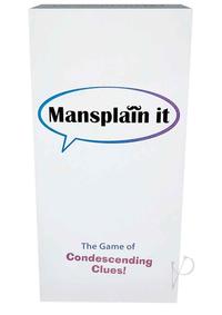 Mansplain It Card Game